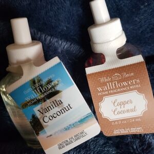 Bath & Body Works Wallflowers Refill Pair - Vanilla Coconut & Copper Coconut